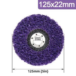 Bánh Mài Mòn Dạng Dải Coral Disc Poly Strip 100/115/125mm Dùng Cho Máy Mài Góc Loại Bỏ Rỉ Sét Làm Sạch Sơn - Bộ 1/3/5 Cái