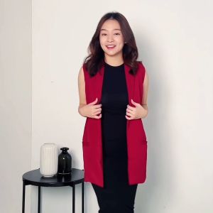 ARRASTUDIOS LISA VEST OUTER WANITA WHITE