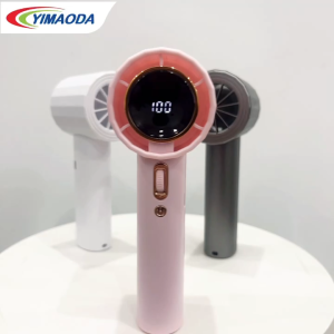 YIMAODA Mini Kipas Angin Portable USB Handheld Stand Up Desktop Fan Turbocharged
