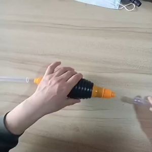 C60 Ống hút dầu bóp tay ống bơm hút chất lỏng di động CINDY