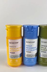 [ TONER ] AZARINE TONER DAILY BEGINNER / MOISTURE RICH / MULTI ACIDS / MILD PURIFYING 90 ML / TONER WAJAH