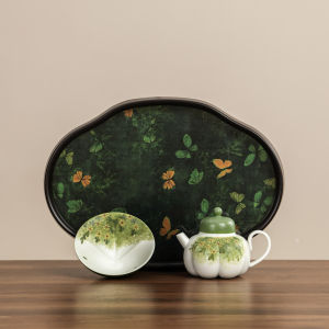 XIANGYE | Hand-painted Elegant Ladies Tea Set Daisy Design