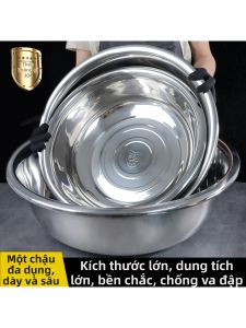MOLORE | Chậu Tròn Sâu Inox 304 Đạt Chuẩn Thực Phẩm