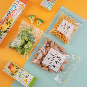 Transparent Household Fruit and Vegetable Food Freezing Special Thickened Ziplock Bag Refrigerator Fresh-Keeping Bag Food Sealed