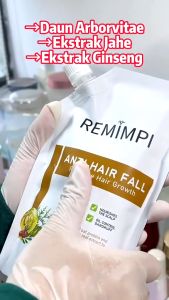 REMIMPI SHAMPOO Perawatan Rambut Anti Hairfall Anti Ketombe Penumbuh Rambut Rontok Original BPOM