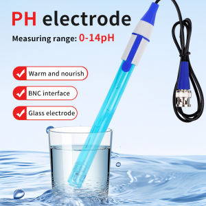 PH ORP Electrode Probe BNC Connector ORP Replacement Sensor PH Probe for Laboratory Aquarium Hydroponic Water Analyzerv