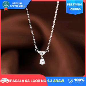 Light-Luxury Women's Fashion Jewelry: Korean Original Water Drop Necklaces