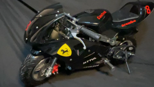 2-Stroke 49cc Mini Motorcycle Small Sports Car Gasoline Small off-Road Vehicle