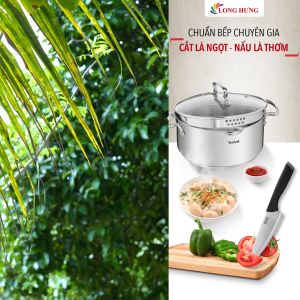 Nồi Inox Tefal Duetto Plus (18cm x 2.0L/20cm x 2.9L/22cm x 6.1L/24cm x 5.0L/28cm x 10.0L) - Hàng chính hãng