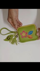 GPBAGS กระเป๋าใส่เหรียญหนังชามัวส์ GP327-05 ใช้งานเอนกประสงค์