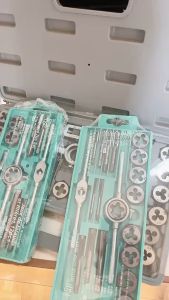 Bộ Taro 40 Chi Tiết Hợp Kim Siêu Cứng - Tạo Ren Trong/Ngoài Kèm Tay Quay