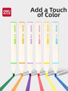 deli | Highlighter Pen For Students Note-taking Marking Planning And DIY