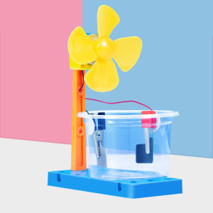 Máy Phát Điện Bằng Nước Muối Máy Quạt Mô Hình Thủ Công Sáng Tạo Bộ Thí Nghiệm Khoa Học Dành Cho Trẻ Em Bộ Đồ Chơi Giáo Dục