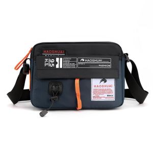 0Bag Casual Sling Bag For Men New HAOSHUAI Waterproof Messenger Bag Crossbody Fashion Shoulder Beg