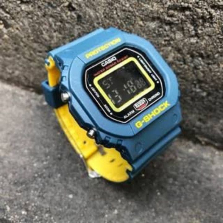 🇹🇭🇹🇭 casio นาฬิกาข้อมือยักเล็ก ทูโทนสีกลมเหลือง💥แท้ 💯%💥 แถมฟรีกล่องใส่ ...