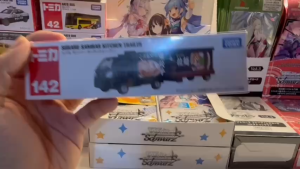 Mô Hình Long Tomica No.142 Subaru Sambar Kitchen Trailer 24 - Tỷ Lệ 1:64
