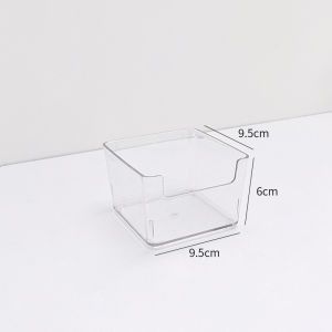 Acrylic Cosmetic Storage Box Drawer Mounted Desktop Organizer Makeup Desk Skincare Products Arrangement Rack Japanese Style