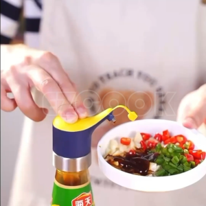 EZCOOK High-Quality Sauce Dispenser Pump with Dust Cover Oyster Sauce Pump Head Soy Sauce Vinegar Pressing Dispenser Pump Head