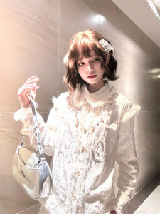 กิ๊บติดผมดอกไม้สีเงินสไตล์ญี่ปุ่น ดีไซน์เก๋ไก๋ หรูหรา ดีไซน์เฉพาะตัว กิ๊บติดผมด้านข้าง ประดับผม เครื่องประดับผม