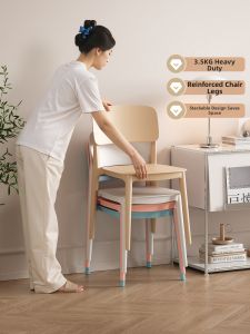 SAMEDREAM | Stackable Durable Dining Chairs