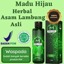 Madu Hijau M - Madu Hijau Original Untuk Lambung isi 210 gr Madu Hijau Herbal Aslam Gerd Sudah BPOM