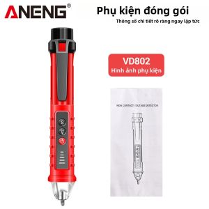 ANENG | Bút Thử Điện ANENG VD802 12-1000V AC Cảm Ứng Không Tiếp Xúc Màn Hình Kỹ Thuật Số Tìm Pha Dò Ổ Cắm Dụng Cụ Kiểm Tra Điện