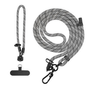 BRDRC Lanyard for DJI Pocket 4/Pocket 3/Insta360 X4/Nikon DSLR with 1/4 Screw Shoulder Strap 85cm Anti-lost Wrist Strap