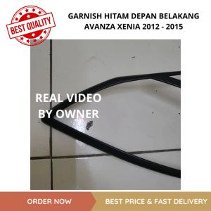 Paket Garnish Hitam Depan Belakang Mobil All New Avanza Xenia 2012-2014