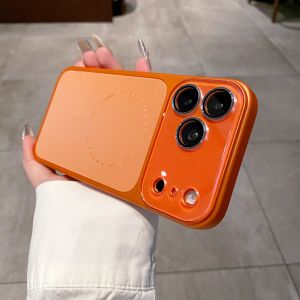 szhaiyu | Liquid Silicone Magnetic Phone Case For iPhone 18 Pro Max 17 16 15 14 13 Pro Plus With Wireless Charge Protector Cover Funda