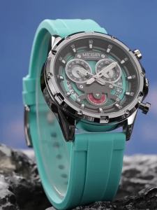 MEGIR 2248 Casual Men Quartz Watch Chronograph Luminous Calendar Outdoor Sports Fashion Watches for Man relojes para hombres