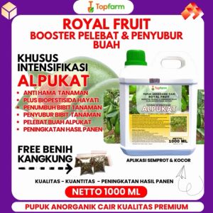Pupuk Topfarm / Pupuk Alpukat Terbaik / Pupuk Booster Tanaman Alpukat / Pupuk Booster Alpukat / Pupuk Booster Tanaman Buah Alpukat / Pupuk Booster Cair Alpukat / Pupuk Booster Pelebat Buah Alpukat