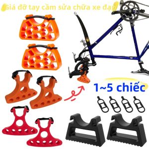 Giá Đỡ Sửa Xe Đạp Nhẹ 1-5 Cặp Giá Đỡ Xe Đạp Tay Lái Để Đỗ Xe Ngược Bảo Trì Ổn Định Chất Liệu PE