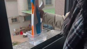 Water Gun Glowing Childrens Electric Continuous Fire Water Gun Automatic Water Absorption Large Capacity Strong High-Pressure Range Water Gun