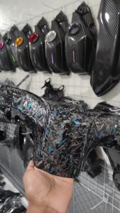 Forged Biru Batok Belakang Beat Karbu