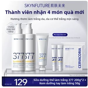 SKYNFUTURE | Lotion Dưỡng Thể Làm Trắng Cấp Ẩm Mịn Da 377 Cho Mùa Xuân Hè