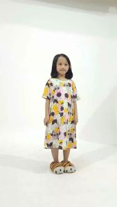 Kiminori MEISYA Dress Anak Perempuan Lengan Pendek