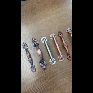 Classic Cabinet Door Handle Antique Copper Furniture Wardrobe Drawer Handle Pemegang Perabot