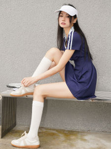 CJLINDF | Flattering Figure Tennis Dress with Built-in Shorts Shaping