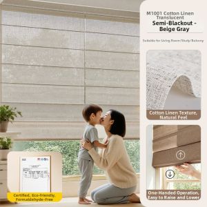 Cordless Sunscreen Roller Blinds