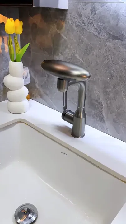 4 in 1 Gripo Lababo 304 Stainless Steel - Bathroom Faucet with Hose 360 ...