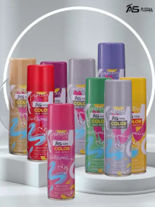 Ashley Shine Washable Hair Color Spray Hair Dye Safe and No Damage 120ml