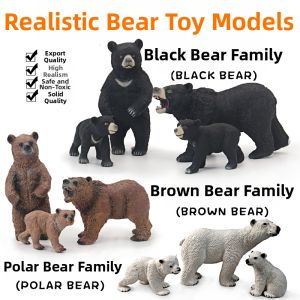 Educational Solid Wild Bear Models Toy