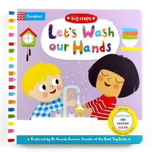 Campbell Big Steps Lets Wash Our Hands Bathtime and Keeping Clean
