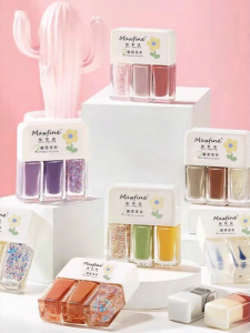 CHUBEISHI | Child Safe Non-Toxic Plant-Based Nail Polish Gel Tear-Off Quick-Dry