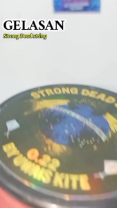 COD Gelasan Matot Strong String Brazil 1600 Yard 0.22 Bahan Putih Tarik Jepret Layangan