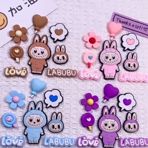 70+ Designs Labubu Birthday Cake Decoration Theme Cake Topper Decoration Set 拉布布主题蛋糕装饰