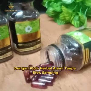 Minyak Habbatussauda Isi 100 kapsul - Habbasyi Oil El Medinah - Membantu Memelihara Daya Tahan Tubuh