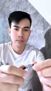 Dây chuyền da chốt gài nam châm bằng inox loại to 6ly - T0493