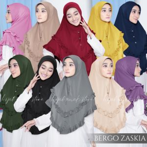 JILBAB INSTAN HIJAB INSTAN ZASKIA REMPEL/JILBAB INSTAN PET/KHIMAR INSTAN PET SYARI JUMBO/BERGO JERSEY PET JUMBO/HIJAB INSTAN PET TERBARU