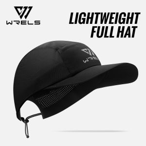 WRELS | 1/2/3PCS WRELS Tennis Cap Quick Drying Breathable Reflection Running Baseball Hat Collapsible UV Protection Adjustable Golf Cap